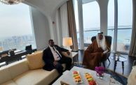 اجتماع بين الوزير السوداني والقطري