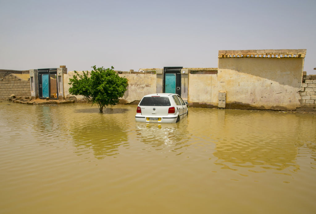 غمرت المياه مناطق واسعة في العاصمة الخرطوم وكانت جزيرة توتي عند مقرن النيلين من أكثر المناطق تضررًا