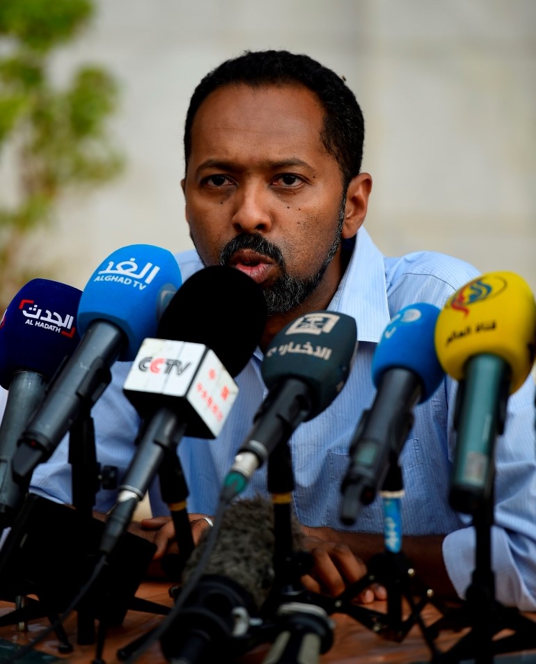 خالد عمر يوسف نائب رئيس حزب المؤتمر السوداني والقيادي في الحرية والتغيير