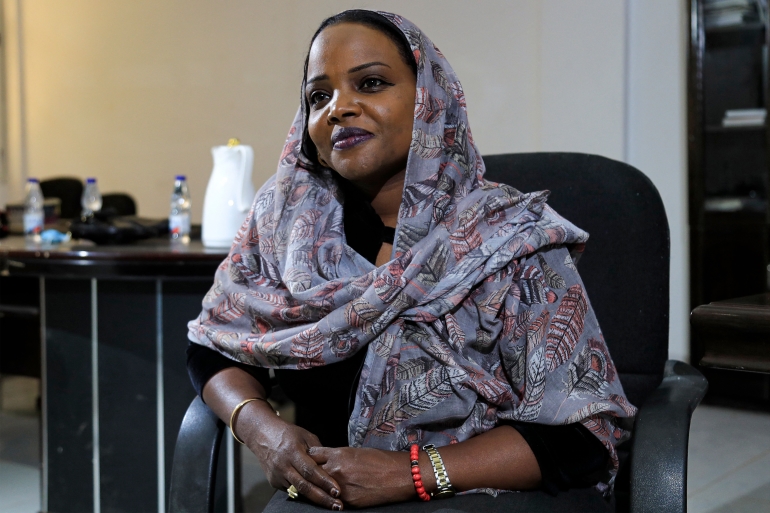 مديرة وحدة مكافحة العنف ضد المرأة والطفل في السودان سليمى إسحق