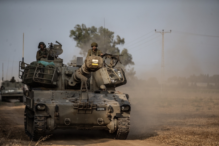تعزيزات عسكرية إسرائيلية في قطاع غزة