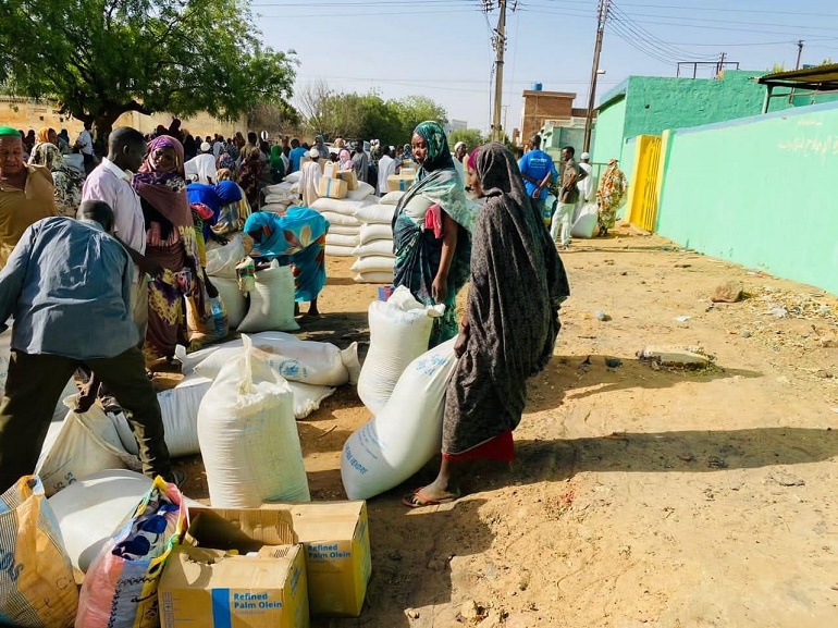 مساعدات ولاية غرب دارفور