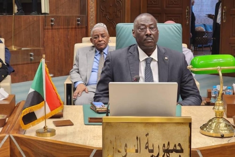 وفد السودان إلى جامعة الدول العربية