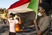 احتجاجات للجان المقاومة في الخرطوم