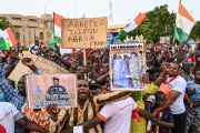 مظاهرات مؤيدة للانقلاب العكسري في النيجر
