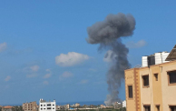 غارة إسرائيلية في حي الشيخ عجلين غرب مدينة غزة
