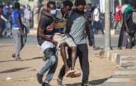 إصابة في احتجاجات مناهضة للانقلاب العسكري