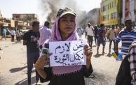 احتجاجات رافضة للانقلاب العسكري في السودان