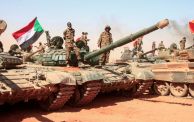 دبابات وأسلحة ثقيلة تتبع للقوات المسلحة السودانية