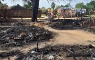 آثار أعمال العنف في دارفور