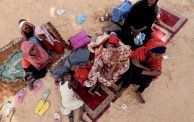 نازحون جراء الحرب في السودان