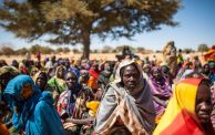نساء متأثرات بأعمال العنف في دارفور