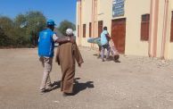 نازح سوداني وموظف مفوضية اللاجئين