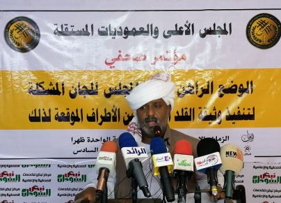 مقرر المجلس الأعلى لنظارات البجا والعموديات المستقلة عبدالله أوبشار 