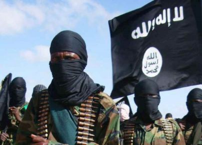 عناصر من تنظيم الدولة الإسلامية "داعش"