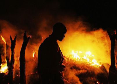 حريق دارفور