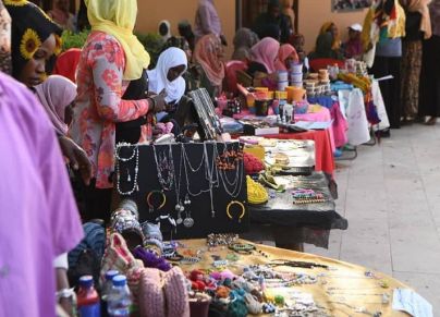 معرض منتجات الشباب في شمال دارفور