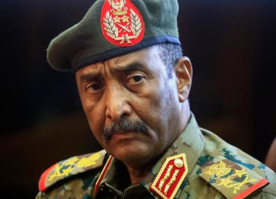 رئيس مجلس السيادة السوداني وقائد الجيش عبدالفتاح البرهان