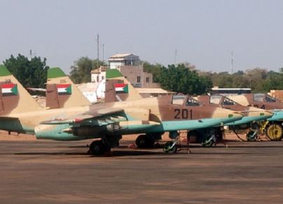 الطائرات التابعة للجيش السوداني
