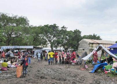 مركز عبور في جنوب السودان