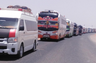 درجت شرطة المرور على تفويج الباصات السفرية في فترة الأعياد للحد من الحوادث (سونا)