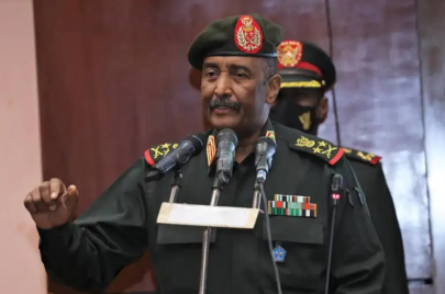 عبدالفتاح البرهان رئيس مجلس السيادة الانتقالي السوداني