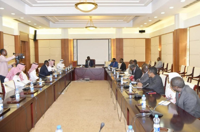اجتماع الوفد وحكومة إقليم دارفور