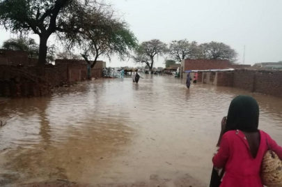 السيول في دارفور