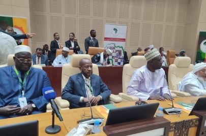 وفد السودان في المؤتمر الأفريقي لتعزيز السلم 