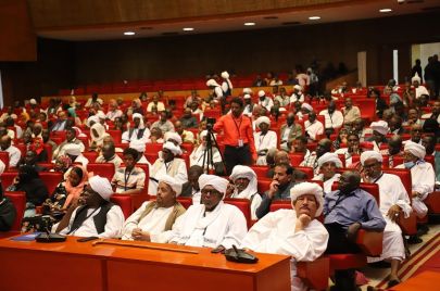 الحضور في اليوم الختامي لورشة شرق السودان بالمرحلة النهائية للعملية السياسية
