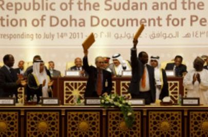 وقعت مجموعة من الحركات المسلحة على وثيقة الدوحة للسلام في دارفور