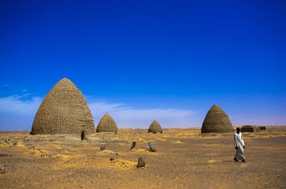 دنقلا العجوز من أغنى مناطق السودان بالآثار التي تعود إلى فترات عديدة من تاريخ السودان (Getty)