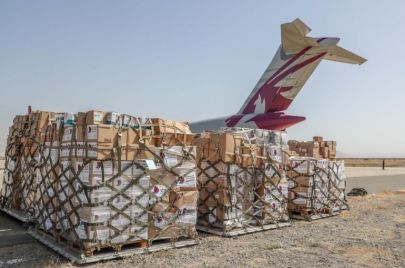 شحنة مساعدات قطرية إلى السودان