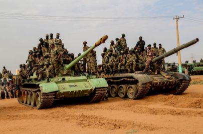 دبابتان للجيش السوداني