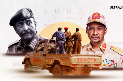  قائدا الجيش السوداني وقوات الدعم السريع البرهان وحميدتي