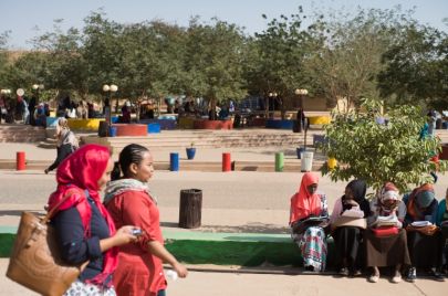 طالبات في جامعة الأحفاء في أم درمان
