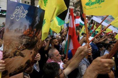مظاهرات مؤيدة لعملية "طوفان الأقصى" في لبنان