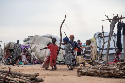 معسكر أدري للاجئين السودانيين في تشاد