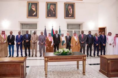 مفاوضات جدة - وفد الجيش السوداني ووفد قوات الدعم السريع والوساطة السعودية والأمريكية