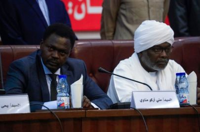 مناوي وجبريل زعيما حركة تحرير السودان وحركة العدل والمساواة