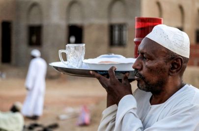 صينية الفطور أو سفرة رمضان في السودان