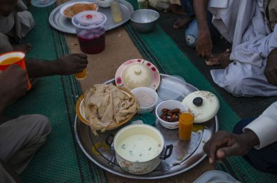 سفرة رمضان السودانية تحوي بجانب الأكلات الحديثة أكلات شعبية سودانية رمضانية