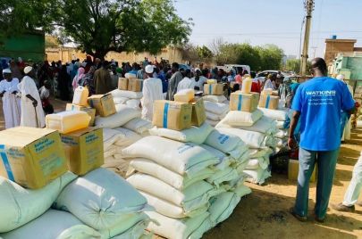 مساعدات غذائية - غرب دارفور