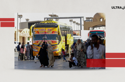 سودانيون في طريقهم إلي مصر