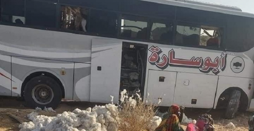 الباص الذي تعرض للحادث يتبع لشركة أبوسارة (الترا سودان)