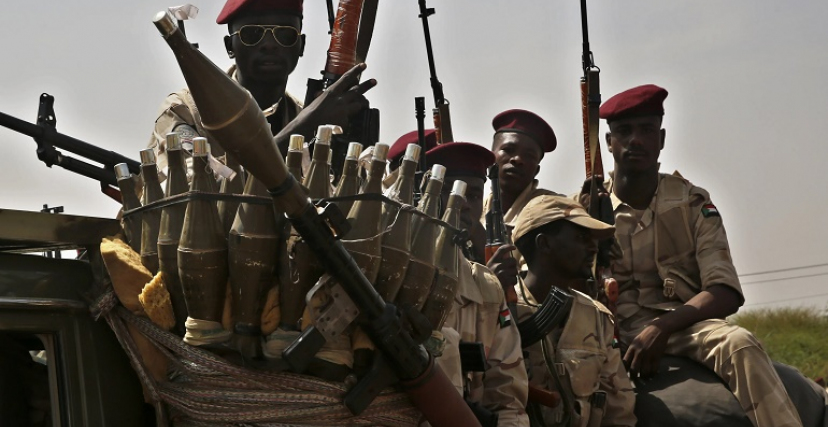 مسلحون سودانيون