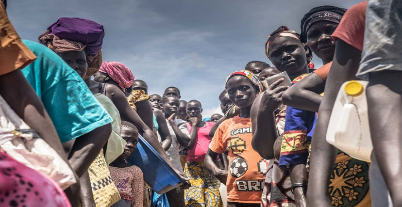لاجئون من جنوب السودان (Getty)