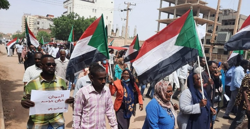 موكب السودان الوطن الواحد بالخرطوم