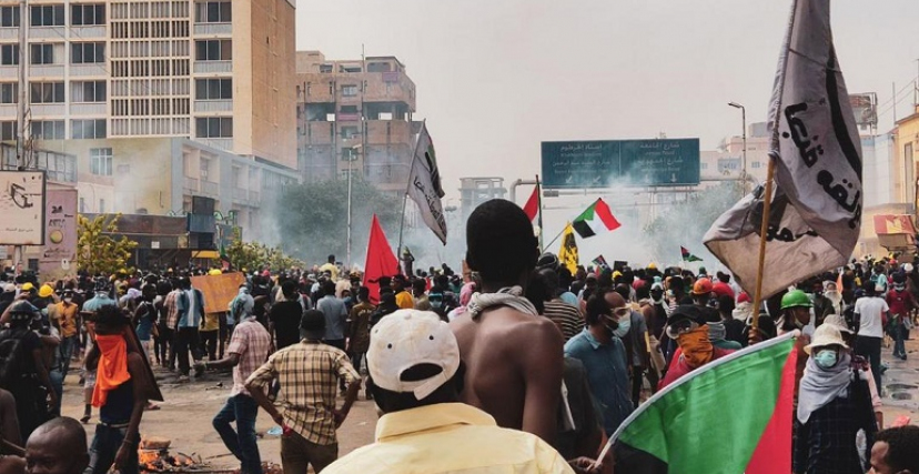 احتجاجات الثلاثين من يونيو في الخرطوم 