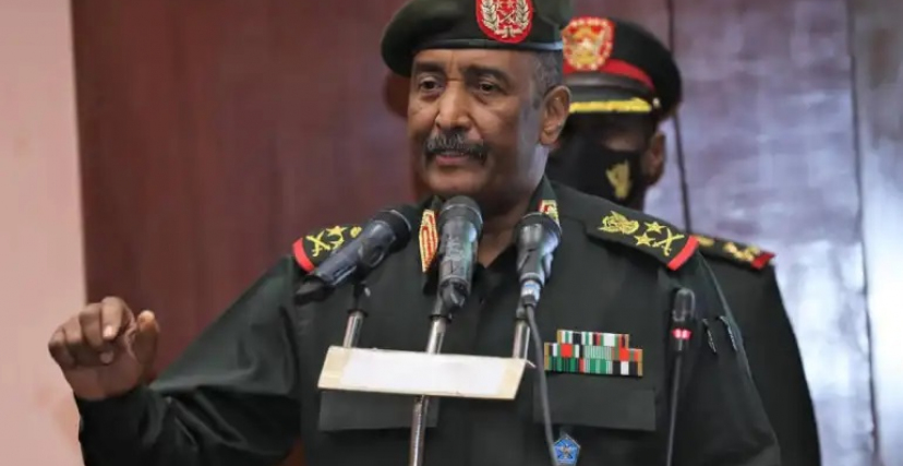 عبدالفتاح البرهان رئيس مجلس السيادة الانتقالي السوداني